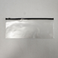 Bolsas de embalaje de pelo de ropa esmerilada transparente con logotipo impreso personalizado bolsas de Peluca de impresión Offset de moda para extensiones de cabello