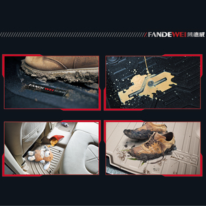 Accesorios interiores alfombrillas de coche para <span class=keywords><strong>Toyota</strong></span> <span class=keywords><strong>PRADO</strong></span> 150 Mahindra Thar <span class=keywords><strong>JEEP</strong></span> XUV500 XUV700 <span class=keywords><strong>JEEP</strong></span> GLADIATOR COMPASS almohadillas de pie de coche - Product Image 3