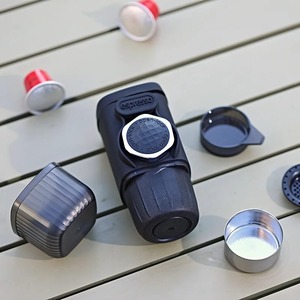 Outdoor Portable Hand Pressed Coffee Machine Camping Field Capsule Coffee Powder Home Travel <b>Small</b> Espresso Machine - Product Image 3