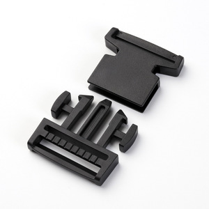 <b>Plastic</b> <b>Sliding</b> Buckle 38mm Black Durable For Bags And Luggage Accessories - Product Image 3