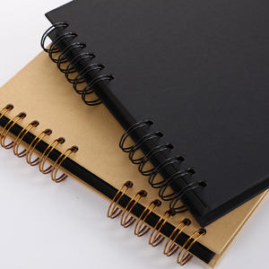 Papier d'impression décalé à reliure spirale noir mat bon marché, livre rigide personnalisé, <span class=keywords><strong>Album</strong></span> <span class=keywords><strong>Photo</strong></span> de bébé, Scrapbook <span class=keywords><strong>Photo</strong></span> 4x6, prêt à être expédié - Product Image 3