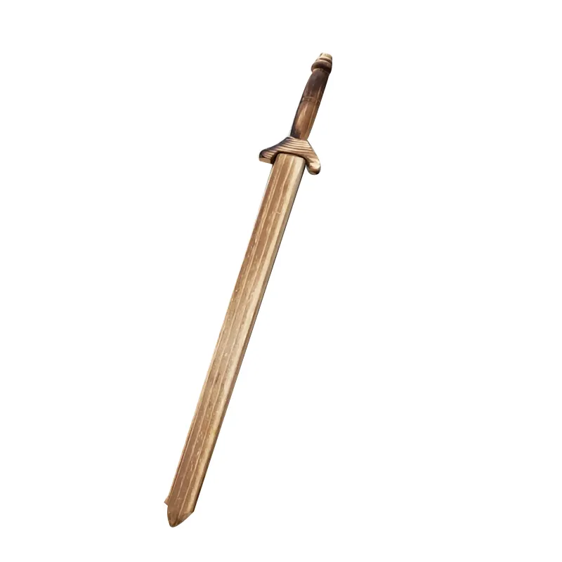 鞘付き手作り木製おもちゃの剣