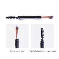 Brocha de Maquillaje Multifuncional para Cejas, Diseño de Doble Hélice Diagonal, Herramientas de Belleza