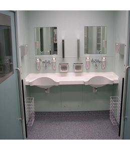 Cổ điển trắng Matte kết thúc corians bề mặt rắn phẫu thuật rửa lưu vực - Product Image 2