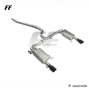 Hiệu suất cao mèo trở lại ống xả cho VW <span class=keywords><strong>Passat</strong></span> R36 CC 3.6 ống xả Hợp kim Titan hệ thống ống xả ô tô - Product Image 3