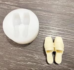 Cetakan Lilin Bentuk Sepatu Mini Mewah Unik dari Silikon, Cetakan Sabun Beton Wangi Kecil untuk Pembuatan Lilin DIY - Product Image 5
