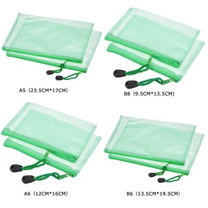 Bolsa Impermeable <span class=keywords><strong>de</strong></span> PVC con Cierre, Tamaños A5/A6/B6/B8, para Archivos, Documentos, Facturas, Carpetas, para <span class=keywords><strong>Oficina</strong></span>, Hogar, Suministros <span class=keywords><strong>de</strong></span> Papelería - Product Image 2
