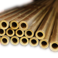 Tube en laiton à paroi mince ASTM C27200 personnalisé de 6mm/tube en laiton de 10mm