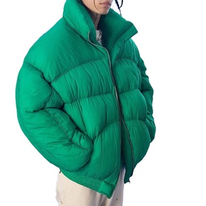 Fabrication LULUSEN manteau à bulles blanc couleur personnalisée LOGO vestes d'hiver pour hommes veste à bulles rembourrée en duvet de haute qualité - Product Image 1