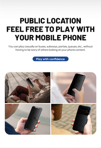 Protector <span class=keywords><strong>de</strong></span> Pantalla Anti-Espía para Celular, Película <span class=keywords><strong>de</strong></span> Privacidad HD Premium <span class=keywords><strong>de</strong></span> Fábrica TuoLi, Plotter para Tiendas <span class=keywords><strong>de</strong></span> <span class=keywords><strong>Celulares</strong></span> - Product Image 3