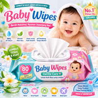 Fabricant de lingettes humides pour bébés, personnalisées OEM/sachet, aux ingrédients naturels, hypoallergéniques, sans alcool, en coton et papier, pour le soin de la peau