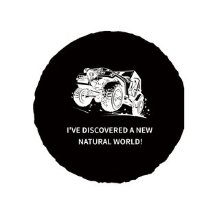 Cubierta <span class=keywords><strong>de</strong></span> neumático <span class=keywords><strong>de</strong></span> <span class=keywords><strong>repuesto</strong></span>, cubierta <span class=keywords><strong>de</strong></span> cuero y PVC, apertura elástica, diseño personalizado, diferentes tamaños - Product Image 6