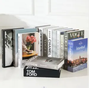 MSFB2301 Simulation Ornament Book Home Living Room Decoration Book Hardcover Board Fake Book Printing