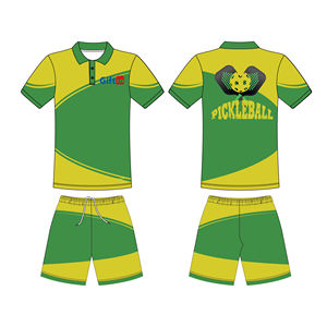 Camisetas Deportivas Personalizadas para Gimnasio, Transpirables, para Hombre, Jersey de Pickleball Liso Teñido, Conjunto de Pickleball de Secado Rápido - Product Image 5