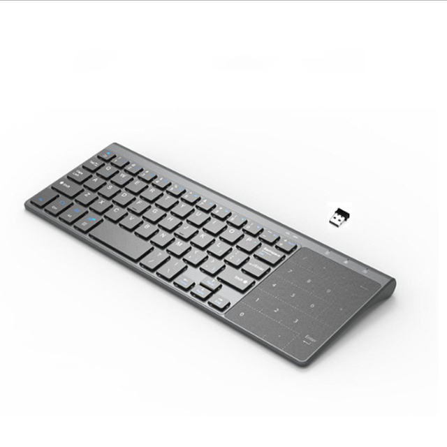 Slim2.4Ghz Wireless Touchpad Keyboard Mini Keyboard with Touchpad
