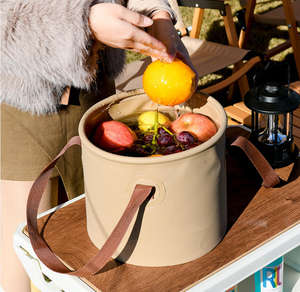 Seau à eau pliable portable en gros, seau vide, bidon de voyage monté sur voiture, seaux de stockage d'eau d'extérieur - Product Image 6