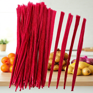 מותג HuiXin, ייצור ישיר מהמפעל, רשת צינורית סרוגה מ-PE בהתאמה אישית, שרוולי רשת לגלילים, גואנגדונג, לאריזת תפוזים, פירות ובצל. - Product Image 4