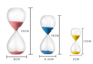 <span class=keywords><strong>Timer</strong></span> di sabbia clessidra personalizzato con colore personalizzato regalo creativo
