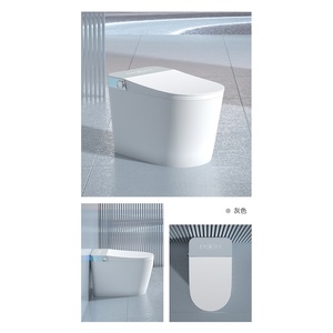 <span class=keywords><strong>WC</strong></span> intelligents, accessoires noirs, cuvette Toto, siège de toilette, commode dorée, <span class=keywords><strong>Geberit</strong></span> - Product Image 6