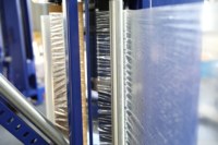 Machine d'emballage automatique de palettes par film étirable pour robot mobile SAPPER-S1