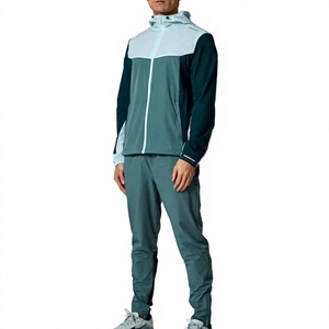 Wholesale Men's Windbreaker Set 100% Polyester made Quick Dry Windproof <b>Tracksuits</b> for Men's - Product Image 1