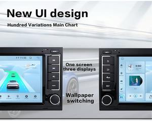 Pour Volkswagen <span class=keywords><strong>Touareg</strong></span>, lecteur DVD de voiture avec écran tactile 7 pouces, navigation GPS, Android Auto et CarPlay de haute qualité, image dans l'image - Product Image 3