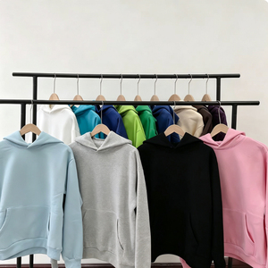 Top Quality 100% Cotton Heavyweight 420GSM Cotton Men's Hoodies Sweatshirts Pullover Streetwear <b>Tracksuits</b> Clothing Manufacturer - Product Image 2