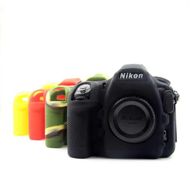 Camera Bags Soft Silicone Rubber Protection Case for Nikkor D850 DSLR Accessories Camera Video Bag