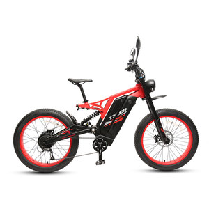 Vélos électriques tout-terrain pour adultes TXED de haute qualité avec batterie au lithium 52V/15Ah, cadre en alliage d'aluminium de 24 pouces et pneus larges - Product Image 3