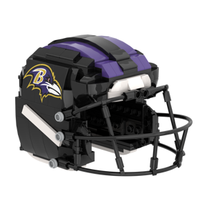 Casco de Ladrillos 3D MOC, Equipo de Fútbol, Juego de Bloques de Construcción Personalizados, Modelos de Plástico para Armar, Juguetes de Casco para Niños y Adultos - Product Image 1