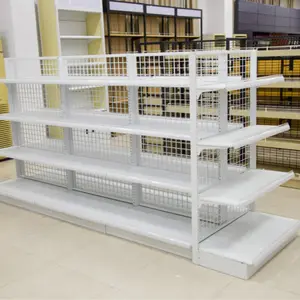 Showroom Supermarket Shelf Wire Shelving Powder Coated Convenience Store Adjustable Shelf