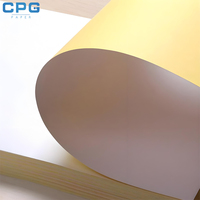 Feuilles A4 Papier Autocollant 80gsm Surface Mate Papier Autocollant Imprimable pour Imprimante Laser et Jet d'Encre de Bureau