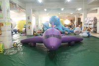 Avion gonflable en PVC écologique en gros et modèle d'avion gonflable publicitaire, événement gonflable, avion personnalisé