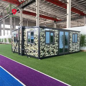 Casa prefabricada de contenedores expandible de 20 pies y 40 pies, 2, 3, 4, 5 dormitorios, Villa prefabricada, construcción de viviendas portátil, bienes raíces - Product Image 3