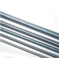 DIN975 Carbon Steel Hex Head Galvanized Threaded Rod M6-M10 Sizes M10 Grades 4.8 & 6.8 Zinc Plated Stud Rod