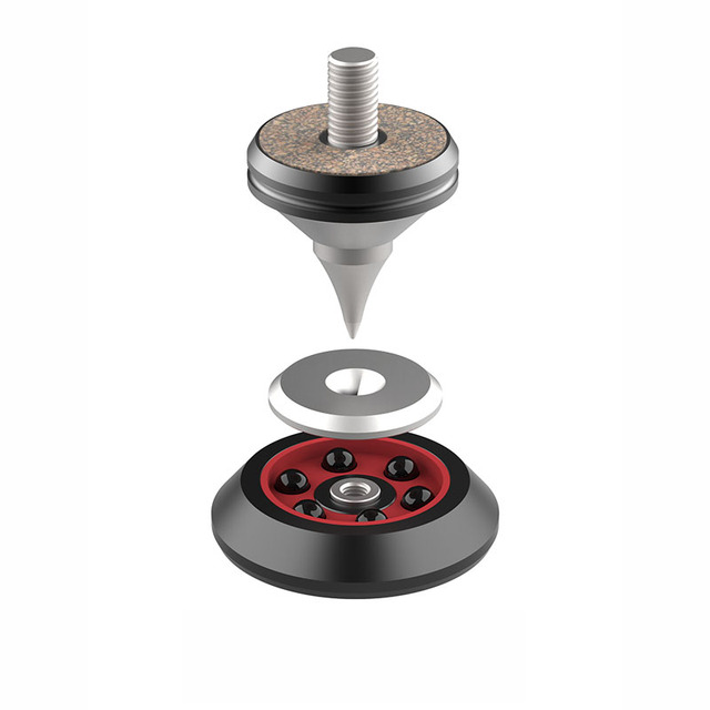 HIFI Audio Speaker Spikes Ceramic Beads Foot Nails Feet Pads Anti-shock Shock Absorber Vibration Absorption Stands