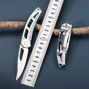 En iyi kalite 7021LUC-SCX katlanır bıçak CNC açık kamp yüksek sertlik paslanmaz çelik saplar çift eylem EDC pocket knife - Product Image 1