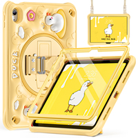 Étui pour tablette à fente pour stylo avec bandoulière pour Ipad 10th 10 génération 10.9 pouces étui pour enfants