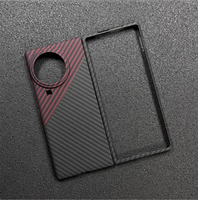Casing ponsel serat karbon untuk Vivo X lipat 2 e, seri casing ponsel lipat serat aramid X