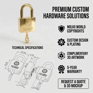 Cierre de Metal Resistente con Bloqueo a Presión para Bolsos de Lujo, Carteras, Bolsos de Cuero, Accesorios para Bolsos DIY - Product Image 4