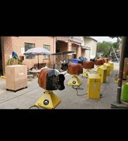 Machine de combat de taureaux gonflable de haute qualité KS pour parc d'attractions, avec matelas de taureau de rodéo en PVC et fibre de verre 4x4m/5x5m