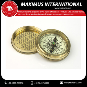 Brújula Náutica de latón, regalo de fundición de Metal para todas las ocasiones para acampar, regalos del Día de graduación para marido o padre - Product Image 4
