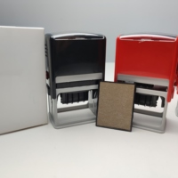 Timbre auto-encreur automatique d'usine Sello Office Teacher Roller Text Date Rubber Self-encrer Timbres de date auto-encreur