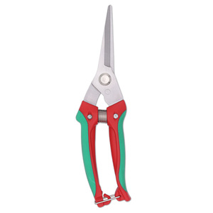 Lu Ban's Work Pruning Shears Stainless Steel Butterfly Handle For Branches Cutting Red Black Blue Gray Color Options - Product Image 4