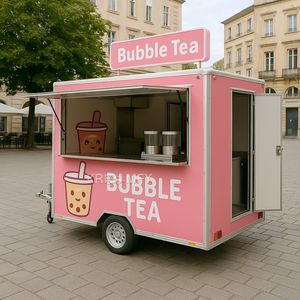 Camion de restauration mobile entièrement équipé pour pizza, café, glaces, hot-dogs, jus de fruits, etc. - Product Image 5