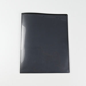 Thư mục hai túi màu đen cao cấp với in lụa và tùy chọn Logo tùy chỉnh - Product Image 6