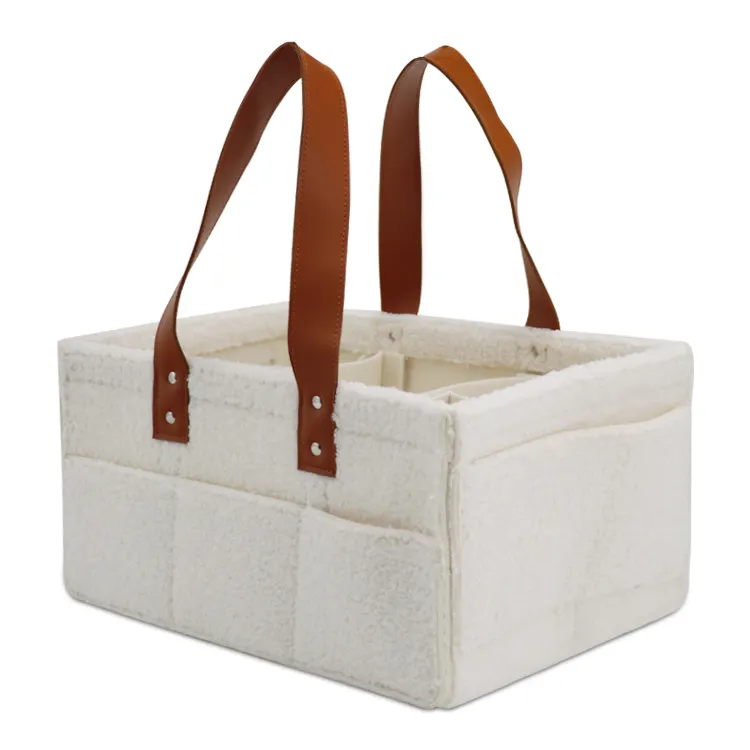 CPSIA Passé Fonctionnel bébé couche caddy organisateur pliant matériau écologique Bébé Produits Organisateur Sac