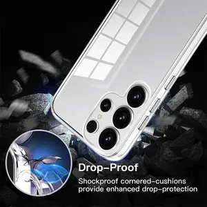 Fundas de Silicona Transparente 360° para Samsung Galaxy S25 S24 S23 <span class=keywords><strong>S22</strong></span> S21 S20 <span class=keywords><strong>Ultra</strong></span> A17 A16 A15 A14 A56 A36 - Product Image 5