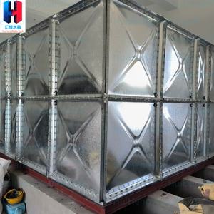 200 кубических метров прямоугольный секционный стальной изолированный резервуар для воды HDG горячеоцинкованный собранный с насосом гарантия 1 год - Product Image 5