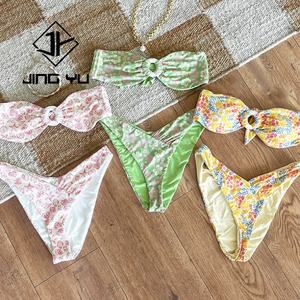 Maillots de bain tendance, bikini pour femmes, vêtements de plage, fabricant, imprimé, deux pièces, maillot de bain en nylon recyclé - Product Image 2